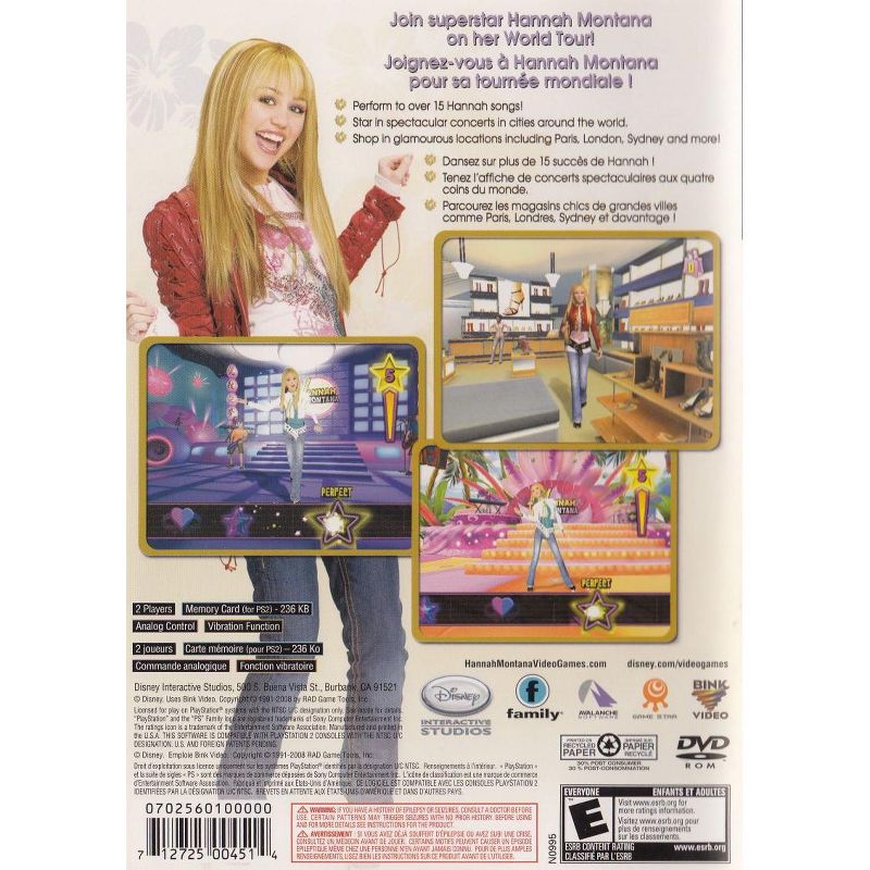Hannah Montana Spotlight World Tour - PlayStation 2, 2 of 5