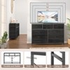GustoWave TV Stand for 55 Inch TV, Entertainment Center with 10 Drawers for Living Room, Closet, Entryway, Hallway - 4 of 4