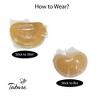 Tabare Double-Sided Adhesive Push Up Enhancer Bra Inserts Pads - 2 of 3
