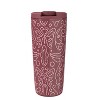 Zak Designs 20 fl oz Stainless Steel Vacuum Serenity Tumbler with Slide Lid - 2 of 4