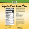 Organic Flax Seed Meal by Now Foods  -  12 oz Packet - 2 of 2