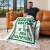 NBA Boston Celtics 2024 Multi Champs Lucky Silk Touch Throw Blanket 50 x 60 inches - image 3 of 4