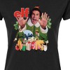 Women's - ELF - Christmas Merch Tee Fitted Graphic T-Shirt - 2 of 3