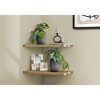 NicBex Artificial Plant Set Of 2, Fake Plants in White Pots, Tabletop Faux Plants Indoor for Living Room/Office/Windowsill Decor - 2 of 4