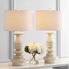 Jareth Table Lamp (Set of 2) - 29 Inch Height - TBL4183 - White - Safavieh - 4 of 4