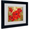 Trademark Fine Art -'Poppies' Framed Matted Art - 2 of 3