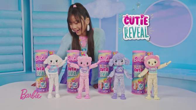 Barbie Color Reveal Doll with 6 Surprises, Rainbow Galaxy Series, 2 of 8, play video