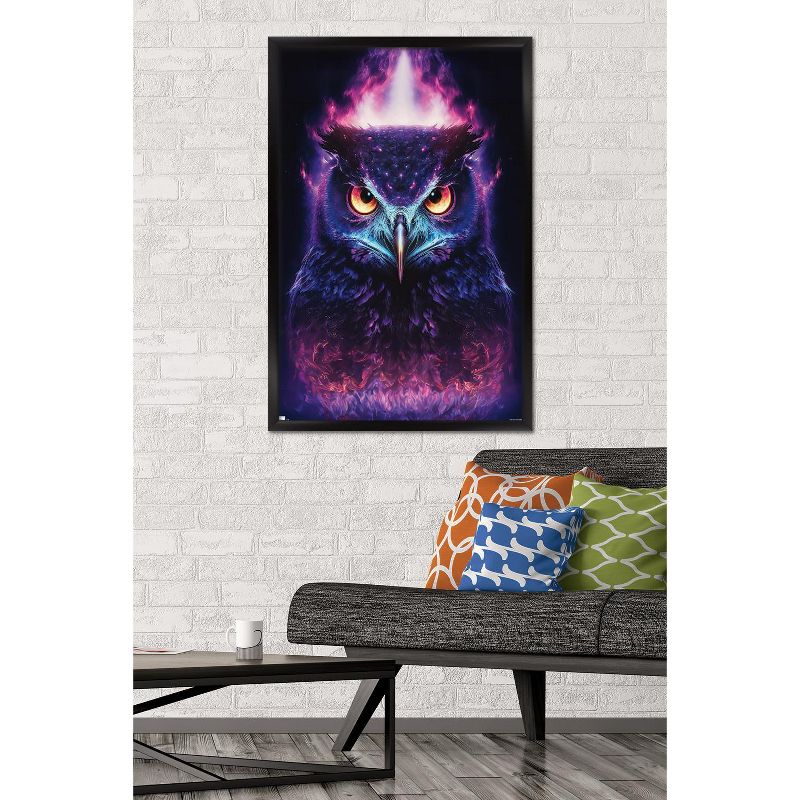 Trends International Wumples - Mystic Owl Framed Wall Poster Prints, 2 of 7