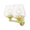 Livex Lighting Willow 2 - Light Vanity in  Satin Brass - 3 of 4