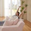 Oversized Corduroy Chaise Lounge Chair with Ergonomic Design - 2 of 3