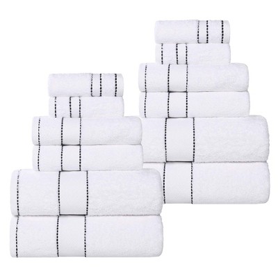 Cotton Heavyweight Ultra-Plush Luxury Towel Set by Blue Nile Mills