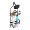Honey-Can-Do Honey-Can-Do Hanging Shower Caddy Oil Rubbed : Microfiber, Machine Washable, Non-Slip Backing - 2 of 4