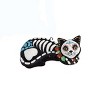 Gallerie II Sugar Skull Cat Ornament, Set of 3 - 3 of 4