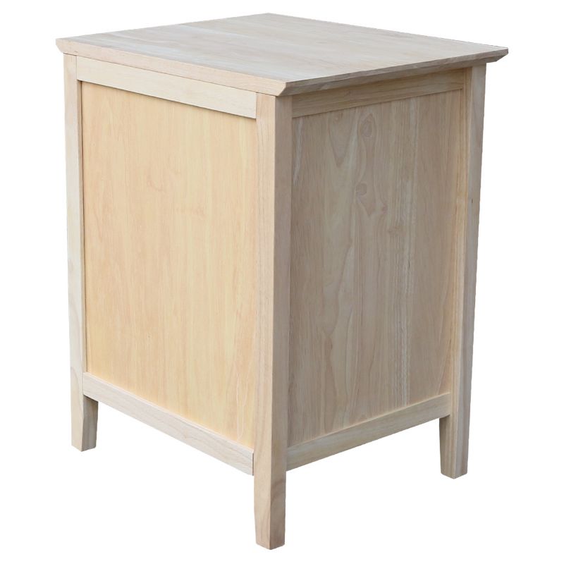 Smith Nightstand with 3 Drawers - Unfinished - International Concepts, 4 of 12