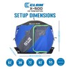 CLAM Portable Pop Up Ice Fishing Thermal Hub Shelter Tent - 2 of 4