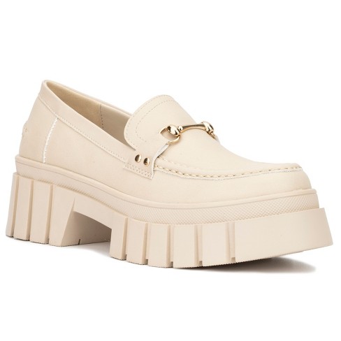 Target white fashion loafers