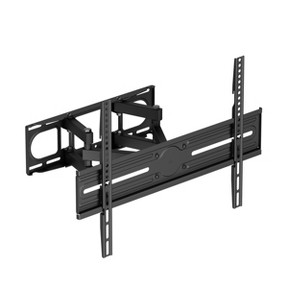 Brookstone Full Motion Wall Mount for 37"-80" TVs, Swivel, Tilt, Level Adjust, 99 lbs Capacity - 1 of 4