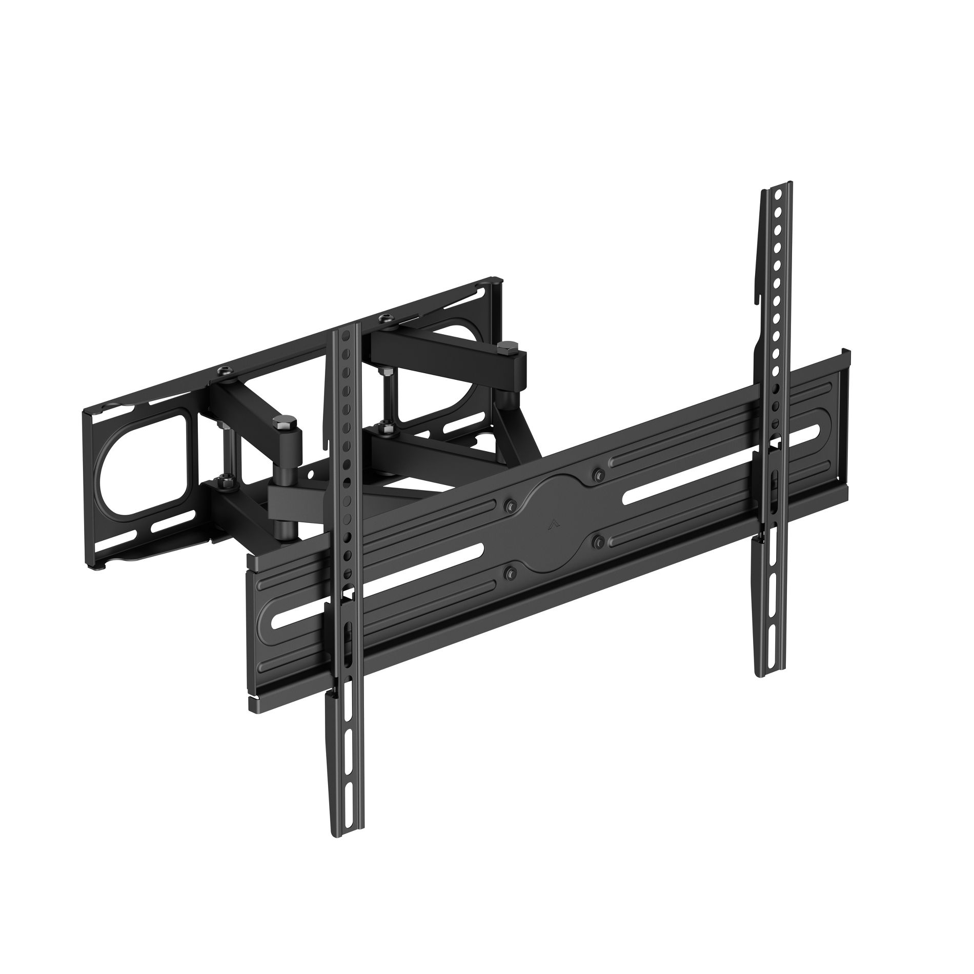 Brookstone Full Motion Wall Mount for 37"-80" TVs, Swivel, Tilt, Level Adjust, 99 lbs Capacity