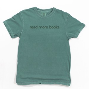 Simply Sage Market Embroidered Read More Books Garment Dyed Tee - 1 of 4