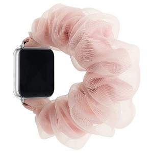 HTUTWOO Hair Tie Style Apple Watch Band, Stretchy Cute Replacement Strap 38/40/41/42/44/45/49mm for iwatch Series 9 8 7 6 5 4 3 2 1 SE Ultra - 1 of 4