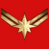 Girl's Marvel Captain Marvel Star Symbol Costume T-Shirt - 2 of 4