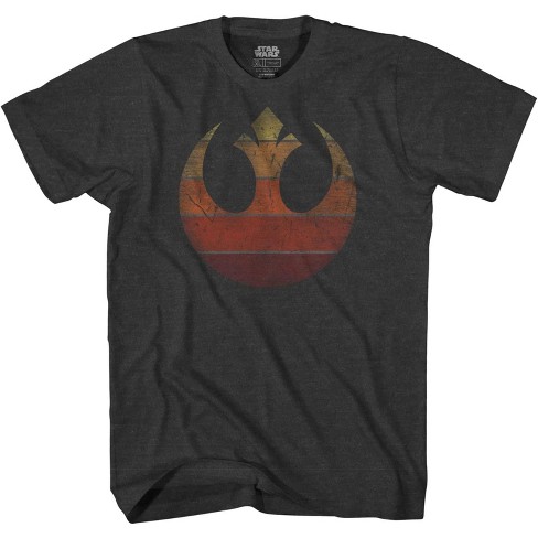 Star Wars Men's Distressed Rebel Alliance Starbird Symbol T-shirt ...