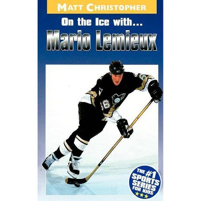 On the Ice With... Mario Lemieux - (Matt Christopher Sports Bio Bookshelf) by  Matt Christopher (Paperback)