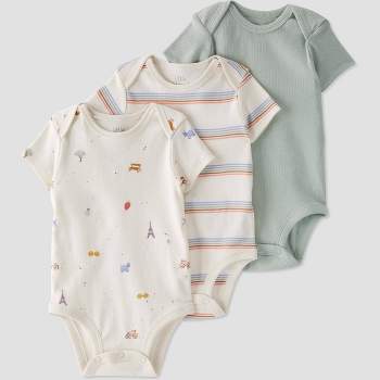 3-Pack Baby's Comfy Bodysuit Bundle – Blara Organic House