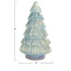 Storied Home Round Embossed Glass Tree, Iridescent Blue - 3 of 3