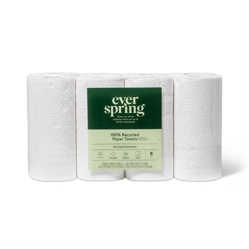 100% Recycled Paper Towels - Everspring™, 1 of 7