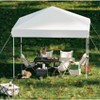 ODK Pop Up Canopy - Beach Tent with One Push Setup, 210d Oxford Fabric - Waterproof & UPF 50+, Outdoor Sun Shade Gazebo for Parties, Camping - 2 of 4