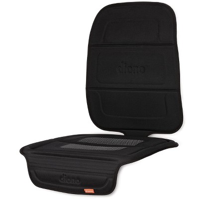 Diono Seat Guard Complete, Full Size Car Seat Protector, Raised Edges, Non Slip Backing, Black