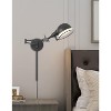 Cal Lighting WL-2924-DB Transitional One Light Swing Arm Wall Lamp from Linthal Collection in Bronze/Dark Finish, 27.00 inches - 3 of 3