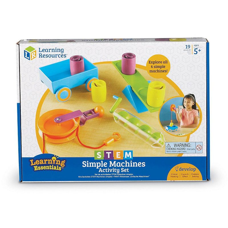 Learning Resources Stem Simple Machines Activity Set, 19 Pieces, 4 of 7