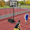 Costway Portable Basketball Hoop Stand Adjustable Height with Shatterproof Sandbag Wheels - 2 of 4