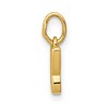 Black Bow Jewelry 14k Yellow Gold Tiny Butterfly Charm or Pendant, 9mm (3/8 inch) - 2 of 4