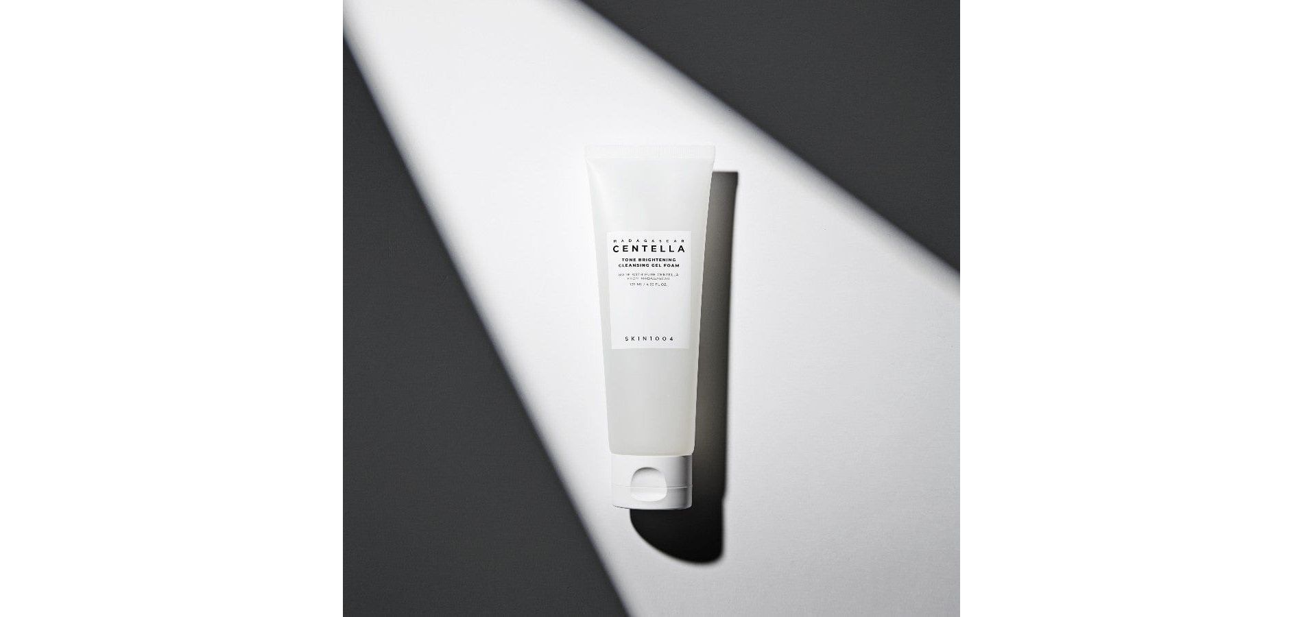 SKIN1004 Korean Skincare Tone Brightening Cleansing Gel Foam, Moisturizing Gel Cleanser | 125ml (4.2 fl. Oz)