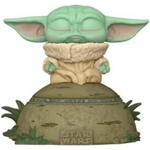 Funko Pop! Deluxe: Mandalorian - The Child (Grogu) Using The Force (Lights and Sounds) - 1 of 1