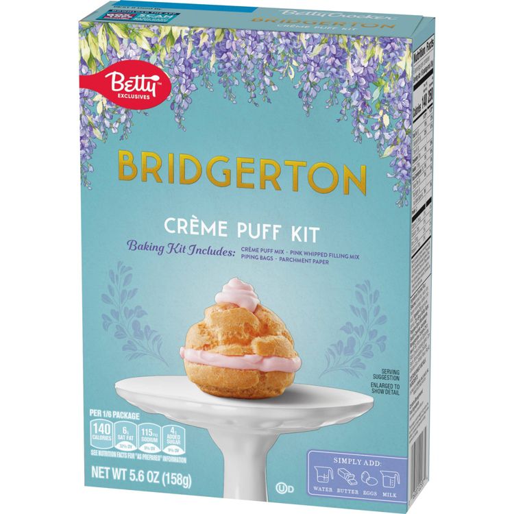 Betty Crocker Bridgerton Crème Puff Baking Kit - 5.6oz, 3 of 7