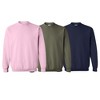 EG PRO Men Fleece Sweatshirts Women Thermal Crewneck Pullovers - 3 Pack S-5XL - 3 of 3