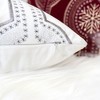 PAGED Holiday Bed Pillows, 20" Square Velvet Throw Pillows with Soft Insert, Decorative Pillows for Bed, Sofa - 2 of 4