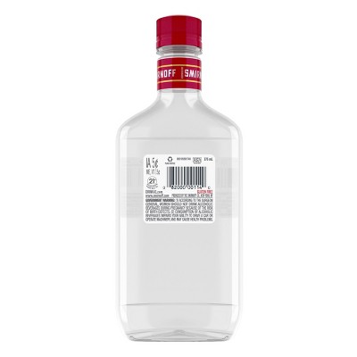 Smirnoff Raspberry Flavored Vodka - 375ml Plastic Bottle
