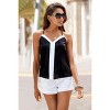 Women's Color Block V-Neck Top - LASCANA - 3 of 4
