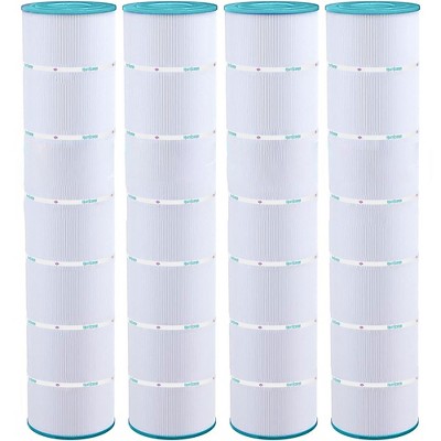 Hurricane 4 Pack HF7494-04 Advanced Pool Filter Cartridge Replacement PA131, Unicel C-7494, Filbur FC-1227, Hayward SwimClear C5030, C5025, C5020