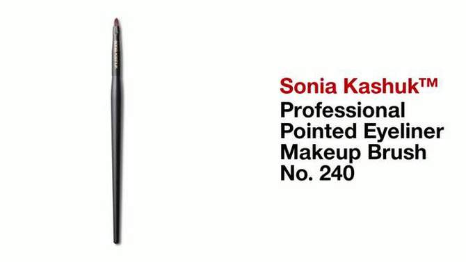 Sonia Kashuk&#8482; Professional Pointed Eyeliner Makeup Brush No. 240, 2 of 6, play video