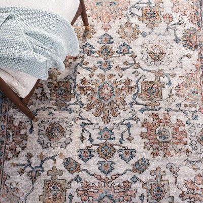 Abstract Blue Elegance 9' x 12' Hand-Knotted Synthetic Area Rug