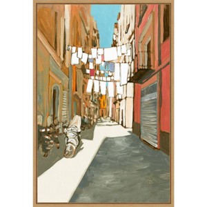 Amanti Art Summer in Naples by Errico and Slyp Framed Wall Art Print - 1 of 4