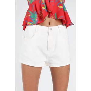 Women's Be the Star High Waist Denim Short - Honey Punch - 1 of 4