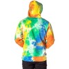 The Simpsons Men's Bart Squishee Brain Freeze Tie Dye Pullover Hoodie - 2 of 4