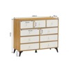 RISOKEYS 9-Drawer Storage Cabinet with Easy Assembly & Spacious Design - Versatile Organizer for Living Room, Bedroom, and Kitchen - 3 of 4